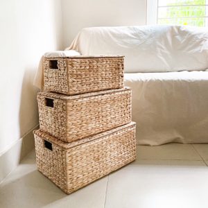 Bộ 3 Giỏ Có Nắp