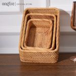 Khay Guột Mây Tre Đan Nhiều Kích Thước - Ảnh 6