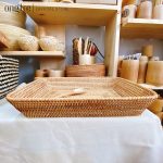 Khay Guột Mây Tre Đan Nhiều Kích Thước - Ảnh 8