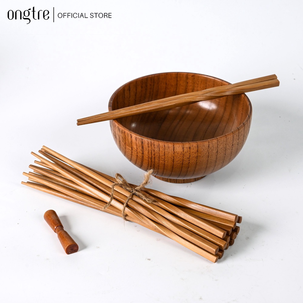 img (1) Bộ 10 Đôi Đũa Tre - Ảnh 1