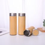 Bình Giữ Nhiệt Vỏ Tre Du Lịch, Tiện Lợi 350/500ml - ONGTRE
