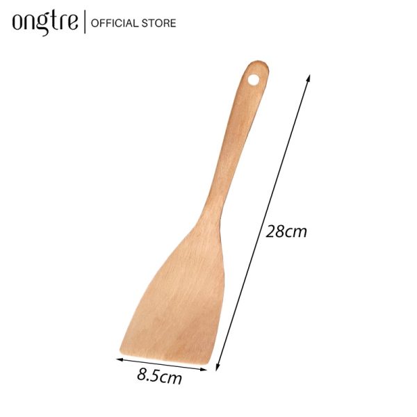 Muôi Thìa Vá Bằng Gỗ Nhãn Cao Cấp An Toàn Vệ Sinh Tuyệt Đối - ONGTRE - Ảnh 9