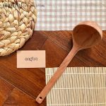 Muôi Thìa Vá Bằng Gỗ Nhãn Cao Cấp An Toàn Vệ Sinh Tuyệt Đối - ONGTRE - Ảnh 6