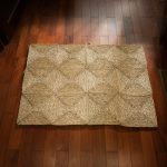 Thảm trải sàn ô vuông 30x30cm bằng cói hình chữ nhật - ONGTRE