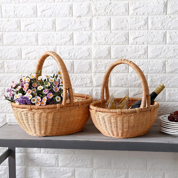 Được thiết kế 100% từ mây tre đan tự nhiên, thân thiện với môi trường