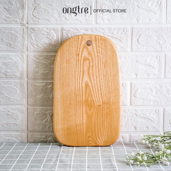 Khay gỗ tần bì đa năng có tay cầm dùng đựng đồ ăn, decor chụp ảnh - ONGTRE - Ảnh 7
