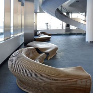 Ghế tre băng xu hướng thiết kế mới cho các nhà hàng, khách sạn, megamall