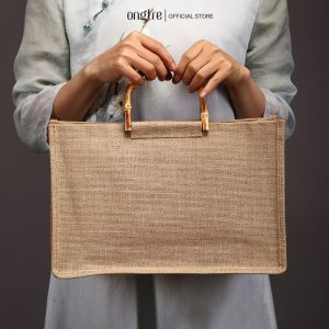 Túi đay quai tre - thời trang bảo vệ môi trường, xu thế mới