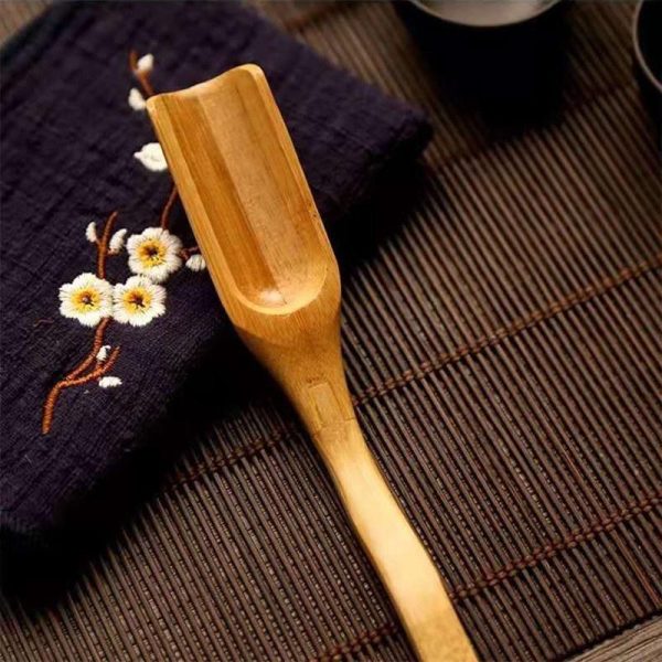 Muỗng tre đong trà ONGTRE, thìa xúc trà khô, dụng cụ bàn trà, thìa tre - Ảnh 3
