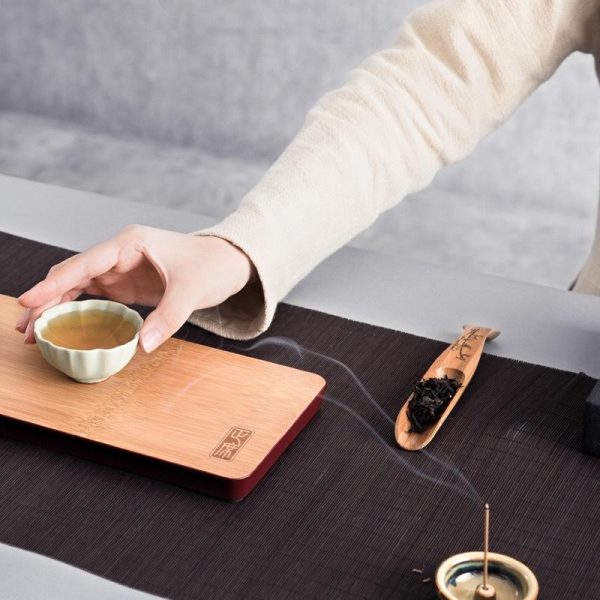 Muỗng tre đong trà ONGTRE, thìa xúc trà khô, dụng cụ bàn trà, thìa tre - Ảnh 6