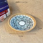 Đĩa sứ viền mây tre đan tay ONGTRE trang trí tiệc, decor, đựng đồ, mẫu độc đáo - OTS4 - Ảnh 5