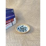 Đĩa sứ viền mây tre đan tay ONGTRE trang trí tiệc, decor, đựng đồ, mẫu độc đáo - OTS2 - Ảnh 2