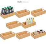 Khay tre cao cấp đựng gia vị, đồ đa năng, tiện lợi - ONGTRE - Ảnh 2