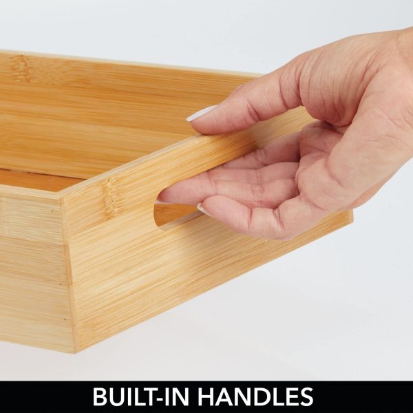 Khay tre cao cấp đựng gia vị, đồ đa năng, tiện lợi - ONGTRE - Ảnh 4