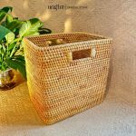 Giỏ mây guột ONGTRE đựng đồ dùng,quần áo, decor cho gia đình, Khách sạn, Resost - Ảnh 4