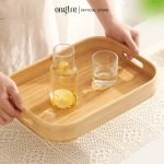 Khay Tre Bầu Dục Decor Đựng Đồ Ăn, Uống Trà - Ảnh 5