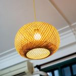 Đèn tre lồng tròn DT001 - Trang trí nhà cửa, quán cafe, quán ăn, nhà hàng
