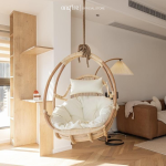 Xích đu mây decor sân vườn, ban công, phòng khách cao cấp - ONGTRE XĐ01