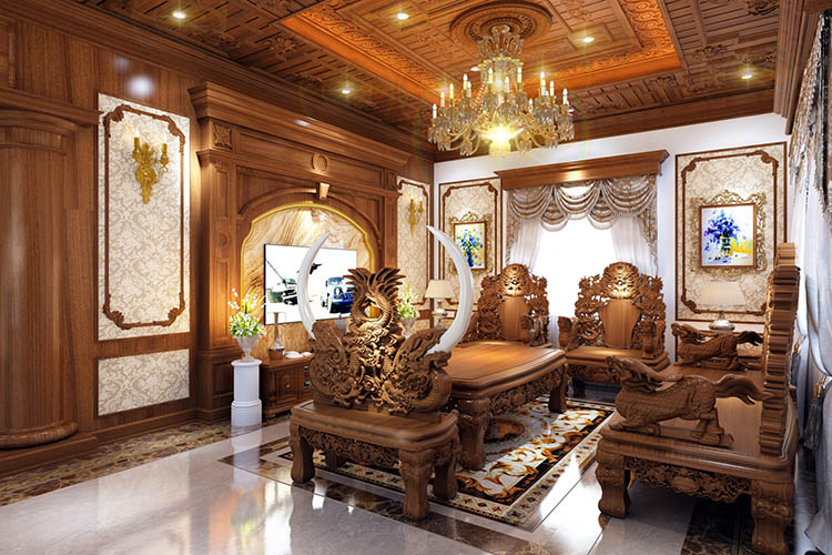 Nội thất gỗ tân cổ điển trong kiến trúc hiện đại: sự kết hợp tuyệt vời giữa truyền thống và hiện đại