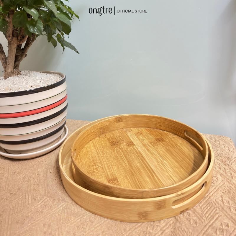 Khay gỗ có tay cầm